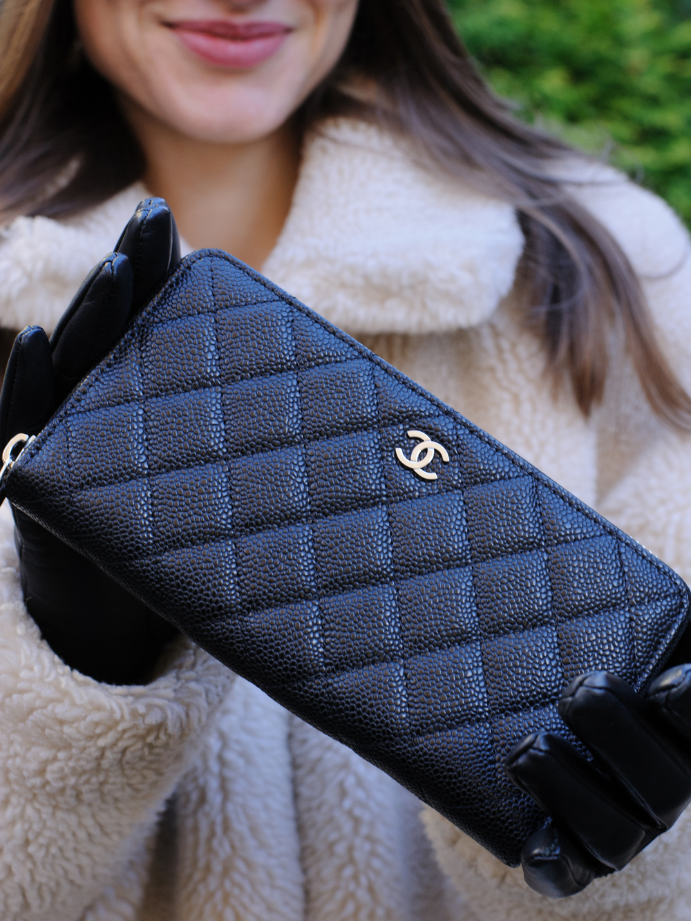Chanel Кожаный кошелёк