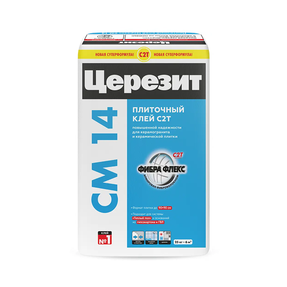 CM   14/25 Extra  Клей д/плитки, Россия   НЕГАБАРИТ