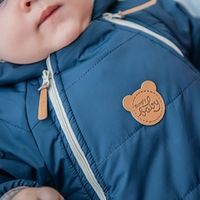 Комбинезон демисезонный стеганый "Чернослив" 0+
