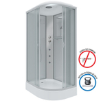 Душевая кабина Niagara Classic NG-3312-14LG (120х80х215) низкий поддон(13см),стекло матовое,3 места