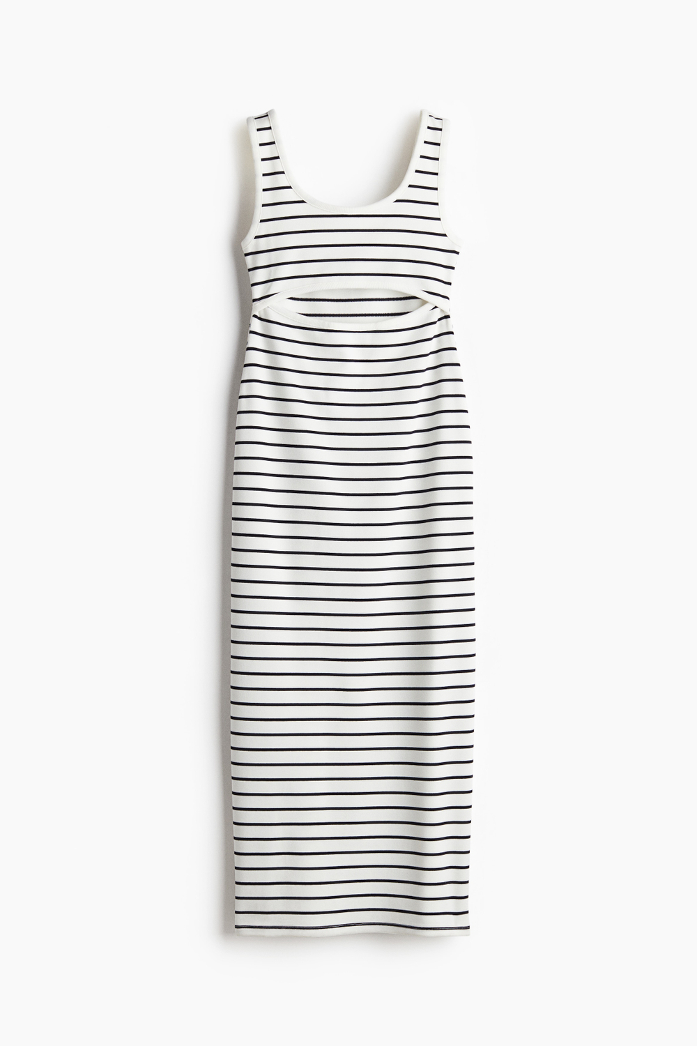 Платье макси с вырезом - H&M