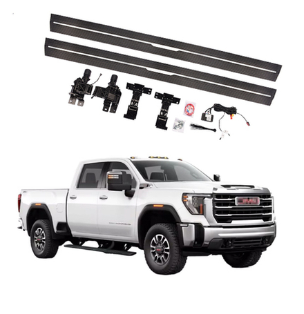 Электрические боковые пороги для GMC Sierra 2 и 4 двери 2012-2022