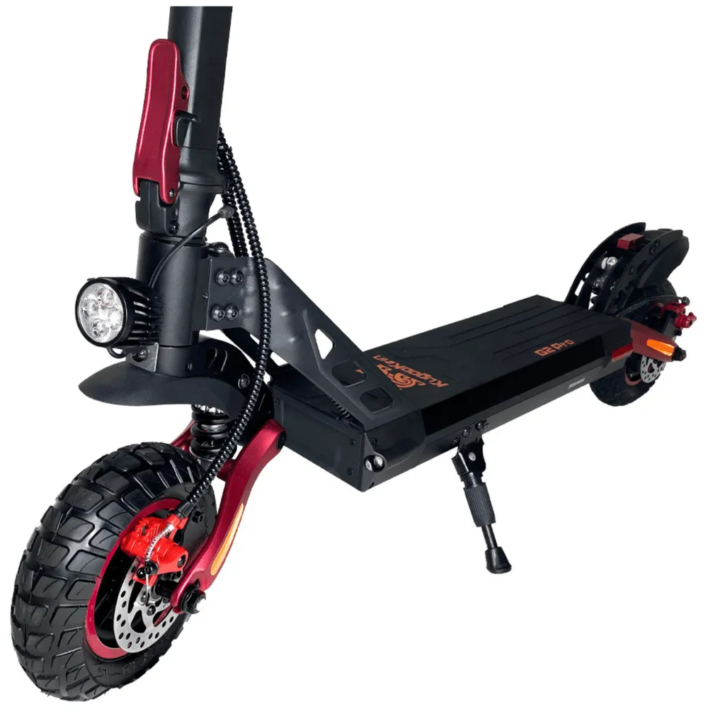Электросамокат KUGOO G2 Pro, до 120 кг, черный