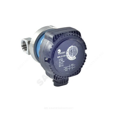 Насос циркуляционный с мокрым ротором для ГВС WPE 15-12N PN10 230B/50Гц Wester 0-18-0098