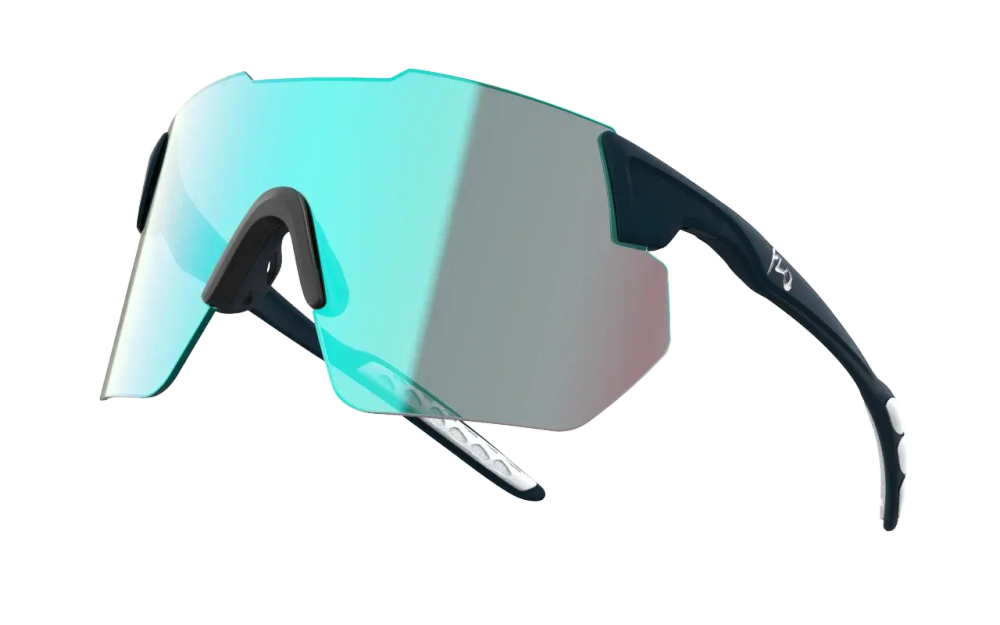 Спортивные очки с диоптриями 720armour Kamikaze Cylinder + / Matte Peacock Blue / Smoke Lake Blue Lens