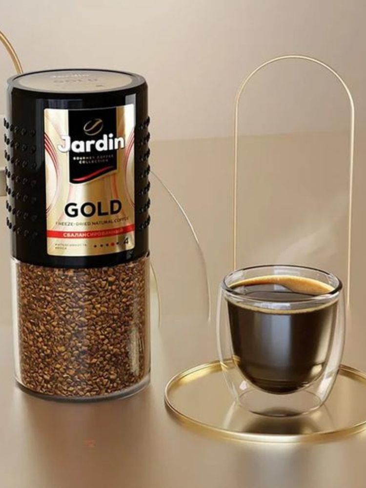 Кофе растворимый Jardin Gold 190 г x 2 шт