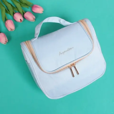 Косметичка-сумка «Beauty style», цвет голубой 22*16*9см