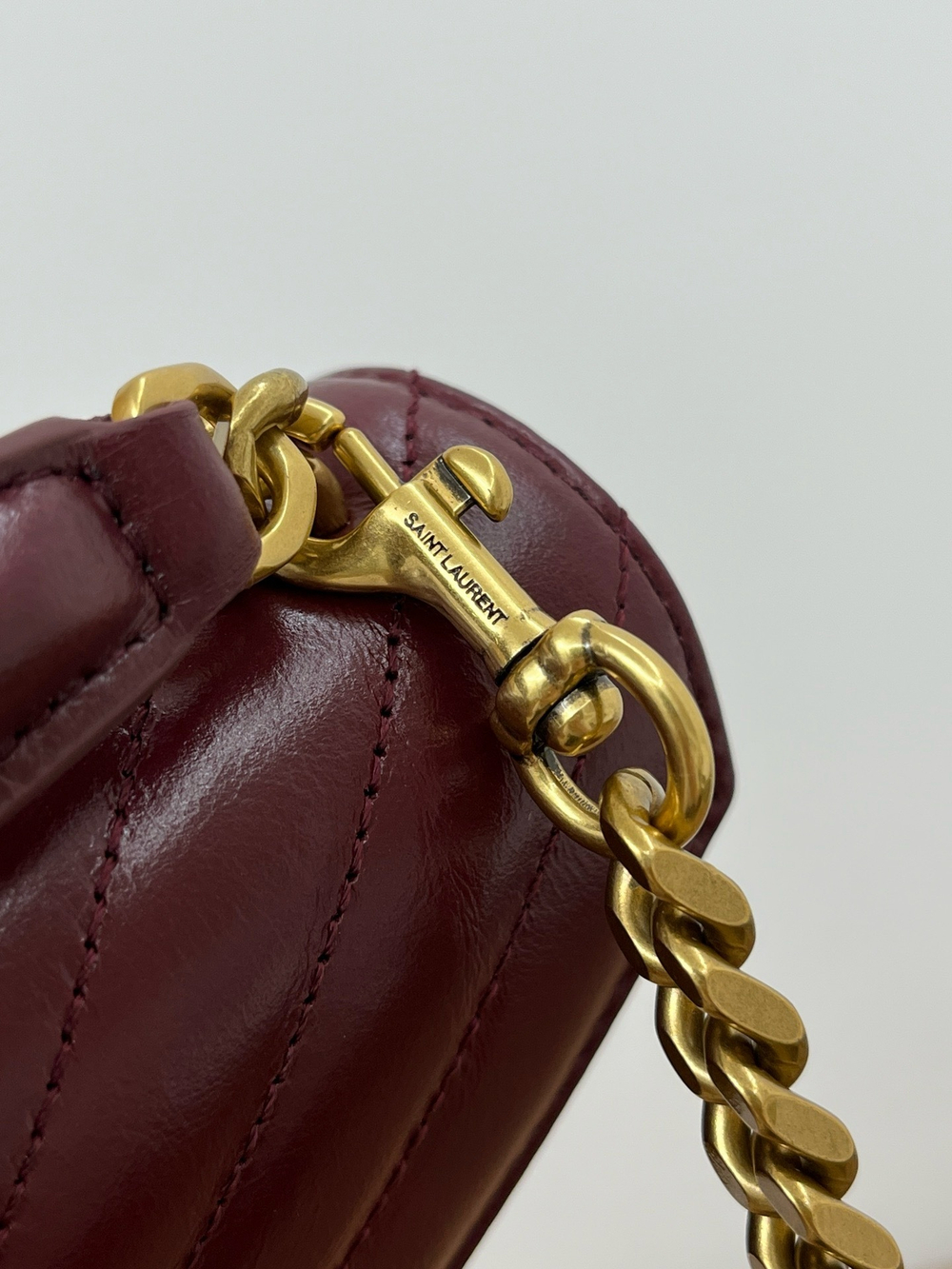 Saint Laurent College Mini Chain Bag