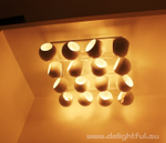 люстра Licht im Raum White Moons
