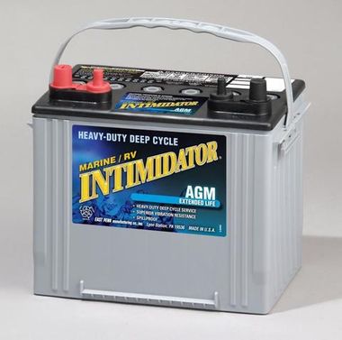 Аккумулятор тяговый DEKA 8A24 ( 12V 79Ah / 12В 79Ач ) - фотография
