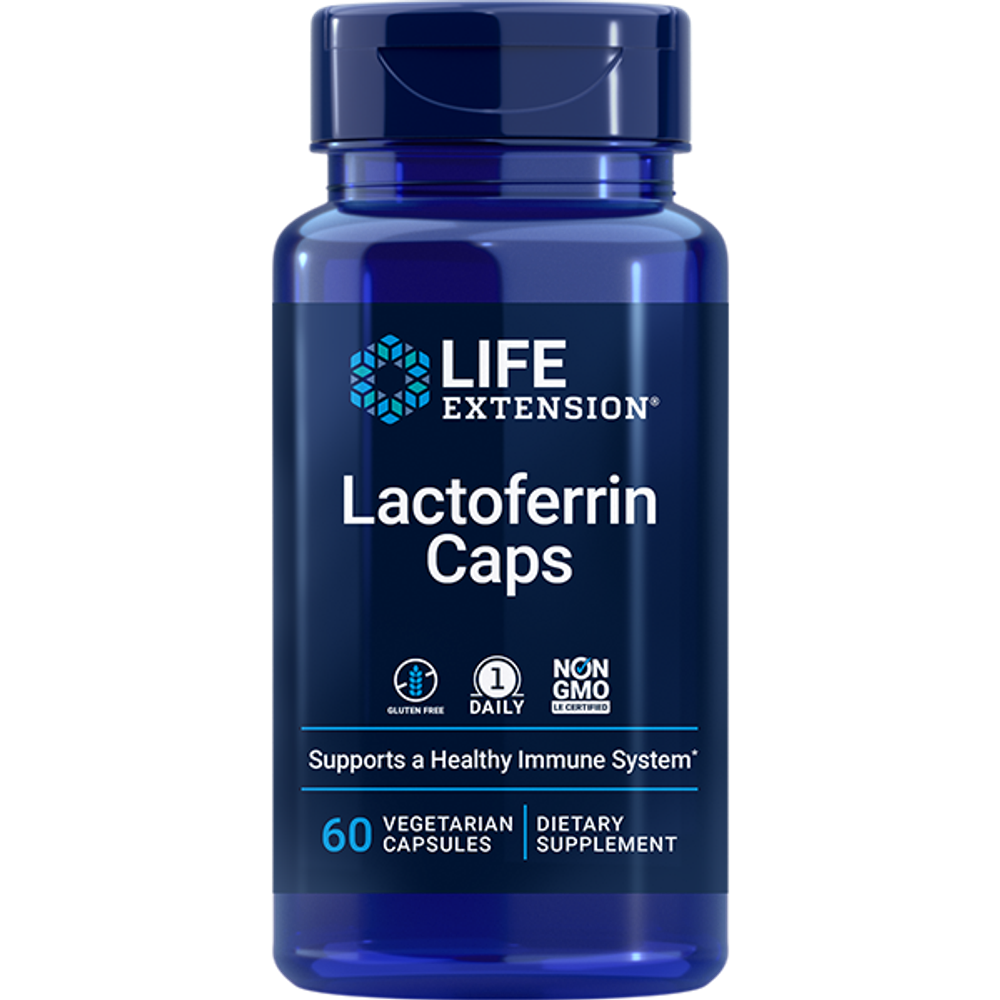 Lactoferrin Caps 60 капсул Life Extension