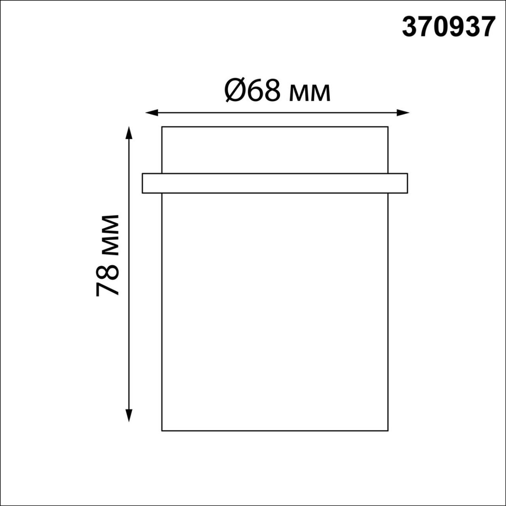 370937 SPOT NT22 514 черный Встраиваемый светильник IP20 GU10 50W 220V BUTT