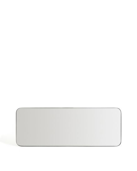 Черное металлическое зеркало Marco 30 x 100 см