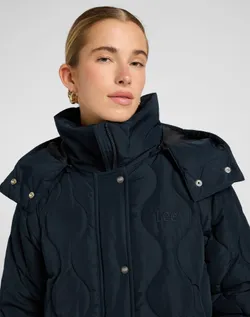 Куртка утепленная женская LEE LONG PUFFER UNIONALL