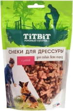 TITBIT Лакомство для собак "Снек для дрессуры с уткой" 0,1 кг
