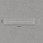 Держатели этикеток к этикет пистолету 10 мм, 5000 шт, прозрачный, Micron TPS-01