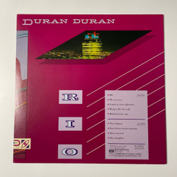 Винтажная виниловая пластинка LP Duran Duran Rio (Япония 1982) (Без Оби)
