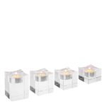 Подсвечник Tealight Holder Giancarlo low set of 4 арт.116342