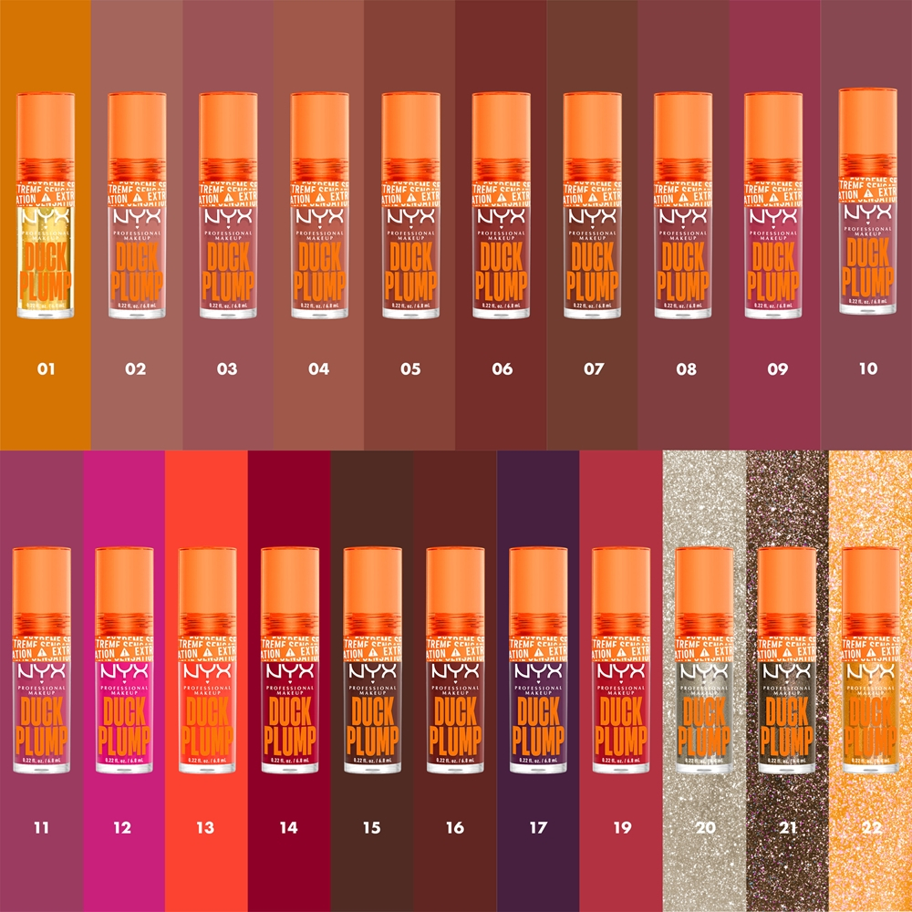 NYX Professional Makeup Duck Plump - Блеск для губ с эффектом увеличения оттенок Flippin Slime, 7 ml
