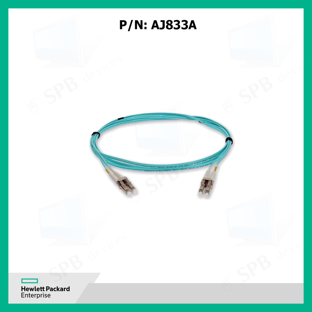 Кабель оптический HP LC to LC Multi-mode OM3 2-Fiber 0.5m , 491023-001, AJ833A