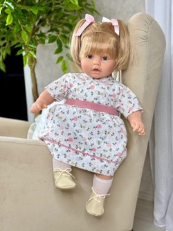 Кукла для девочки мягконабивная 62см Дульзона (8056S)