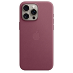 Тканевый чехол с поддержкой MagSafe Apple FineWoven Case для iPhone 15 Pro Max, Mulberry (Красная шелковица)