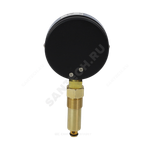 Термоманометр МД04 радиальный Дк80 0-0,6 МПа L=40мм G1/4" 120С с переходником на G1/2" ЭКОМЕРА МД04-80-G-0,6МПа-120-L-40-РИ