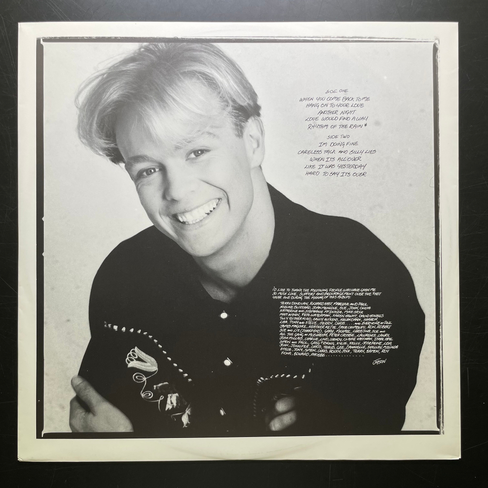 Jason Donovan ‎– Between The Lines (Скандинавия 1990г.)