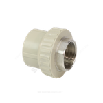 Муфта PP-R комбинированная серая Дн 63х2" ВР под ключ VALFEX 10134063Г