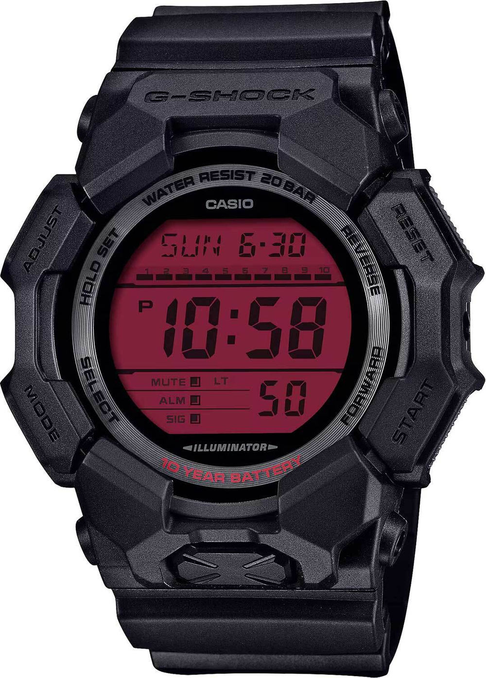 Мужские наручные часы Casio GD-010BBR-1