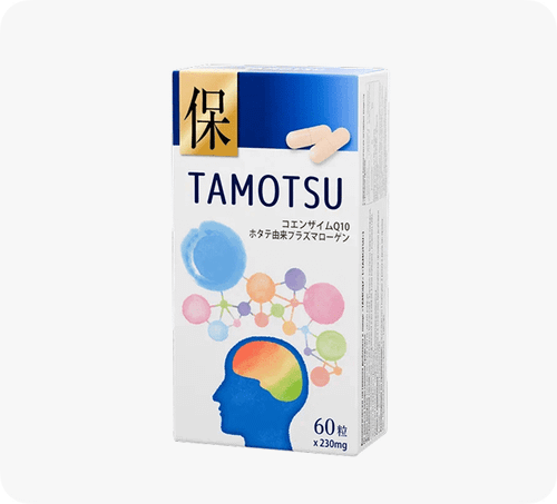 Daigo Tamotsu | Плазмалогены из морского гребешка с коэнзимом Q10, 60 капсул