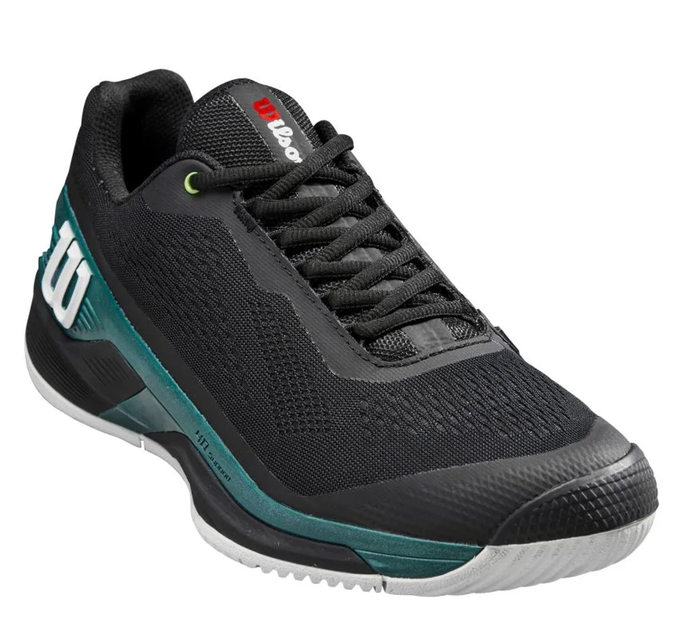 Теннисные кроссовки Wilson Rush Pro 4.0 Blade - black/black/deep teal