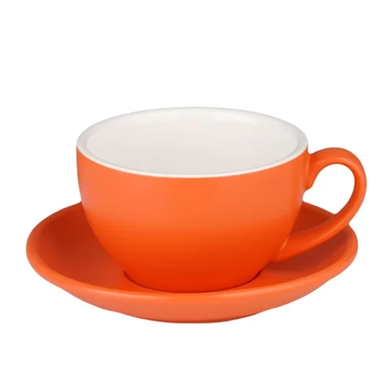 Чайная пара 320 мл оранжевая матовая d 10,7 см h6,4 см Barista (Бариста) P.L. Proff Cuisine [6]