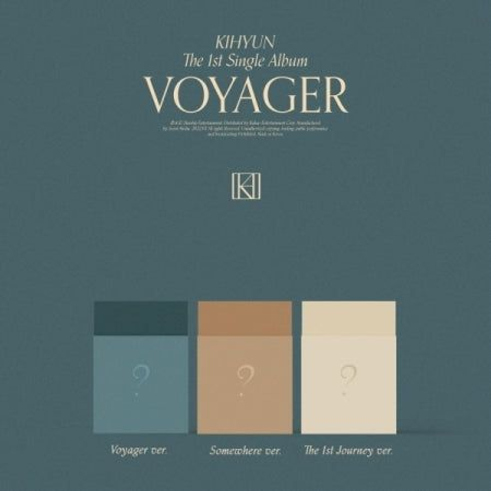Альбом KIHYUN - VOYAGER 1st Single Album RANDOM Version