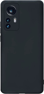Мягкий Soft Touch чехол из силикона для XIAOMI 12 PRO (не 12,X,T,S,LITE!) с бархатной подкладкой