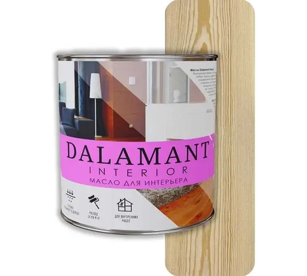 Масло для интерьера Dalamant interior белый