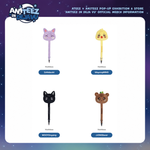 Плюшевая ручка ATEEZ ANITEEZ «IN DEJA VU» — PLUSH BALL PEN