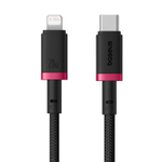 Кабель-зарядка Type-C на Lightning Baseus Dura Series 20W 1м (P10377800U01-01) черно-красный