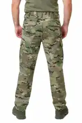 Джоггеры анатомического кроя для активного отдыха Soft Shell, Светлый мультикам