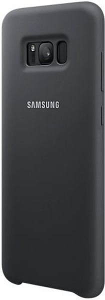 Клип-кейс Samsung Silicone Cover для Galaxy S8+ (черный)