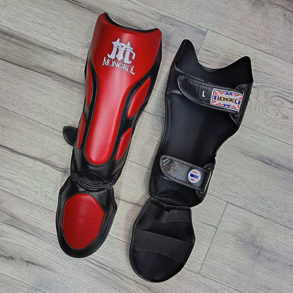 Защита ног Mongkol SGM03 Black/Red