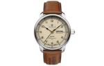 ZEPPELIN Automatic Mechanical Movement 50 meter Water Resistance Men"s Watches Watch Yellow Watch Dial