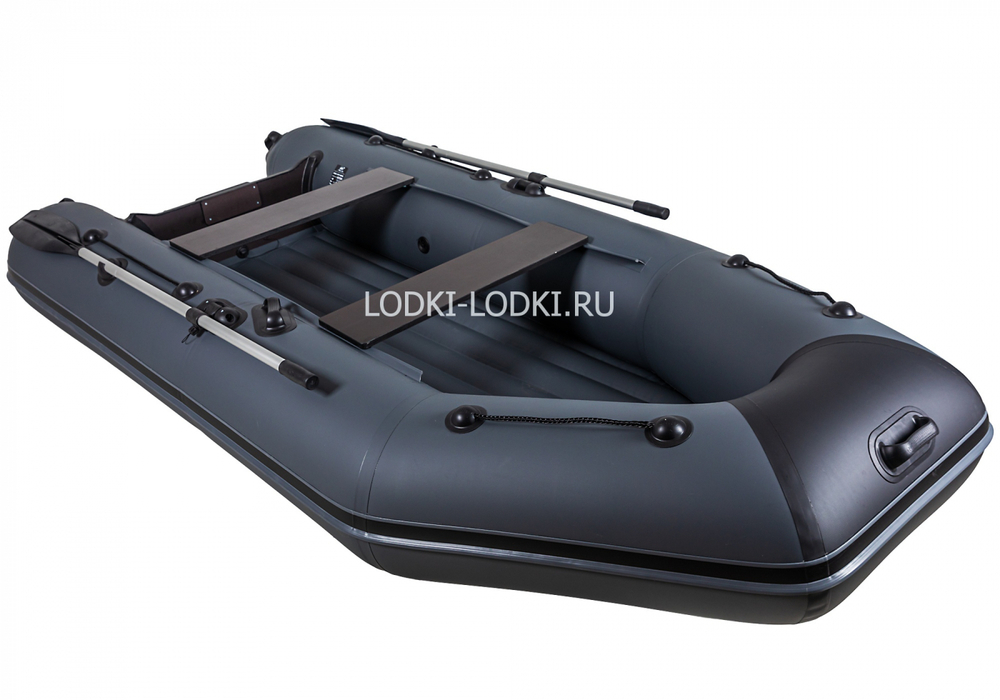 Аква-3200 НДНД графит-черный (Лодка ПВХ под мотор)