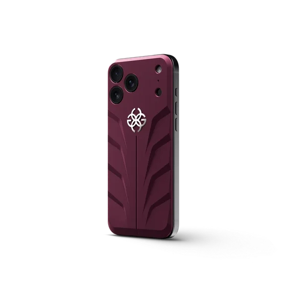 Чехол для iPhone 18 на магните - RSR18 - BURGUNDY