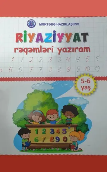 Rəqəmləri yazıram (5-6 yaş)