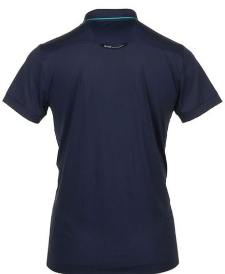 Мужское теннисное поло EA7 Man Jersey - navy blue