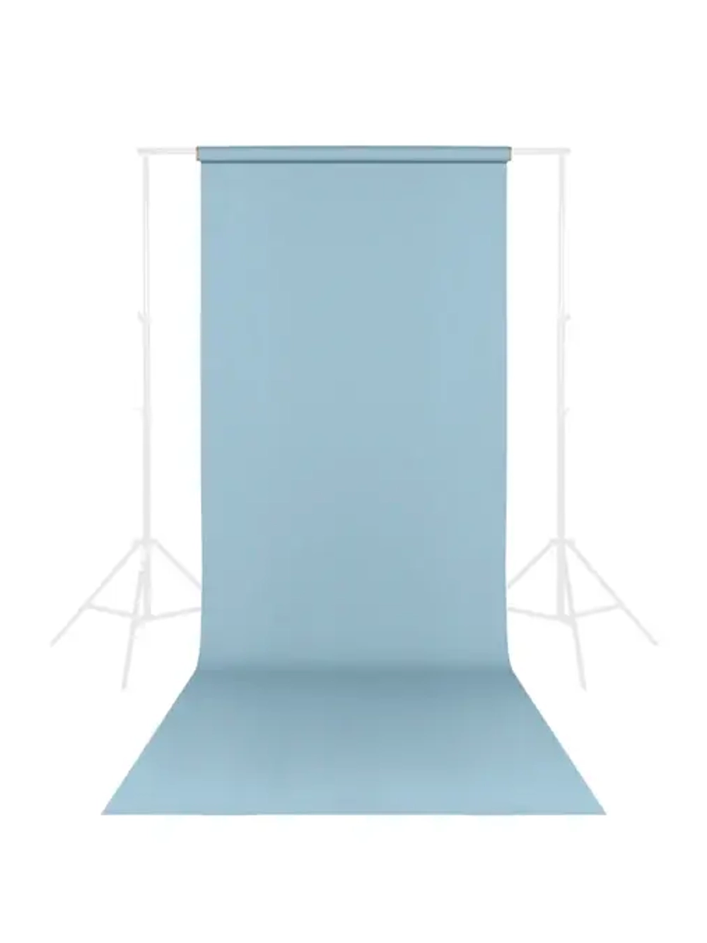 Фон бумажный Raylab 037 Sky Blue небесно-синий 1.35x6м