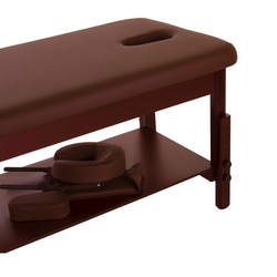 Массажный стол Mizomed Essence-Flat Brown стационарный