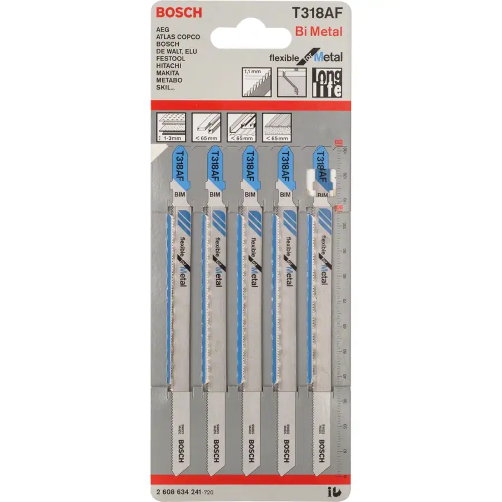 Пильное полотно T 318 AF BOSCH 2608634241