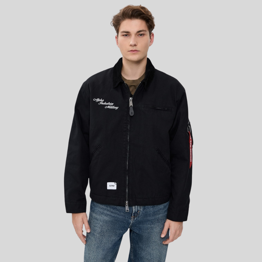 Куртка Alpha Industries Uniform Detroit Jacket Black (Чёрный)
